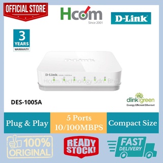 D-Link Desktop Switch 5/8/16 Ports Fast Ethernet Network 10/100/1000 Mbps Gigabit LAN - DLink DES DGS 1005A 1008A 1016A 