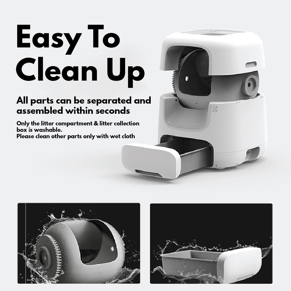 Petkit Pura Max Cat litter box automatic tandas kucing automatik cat