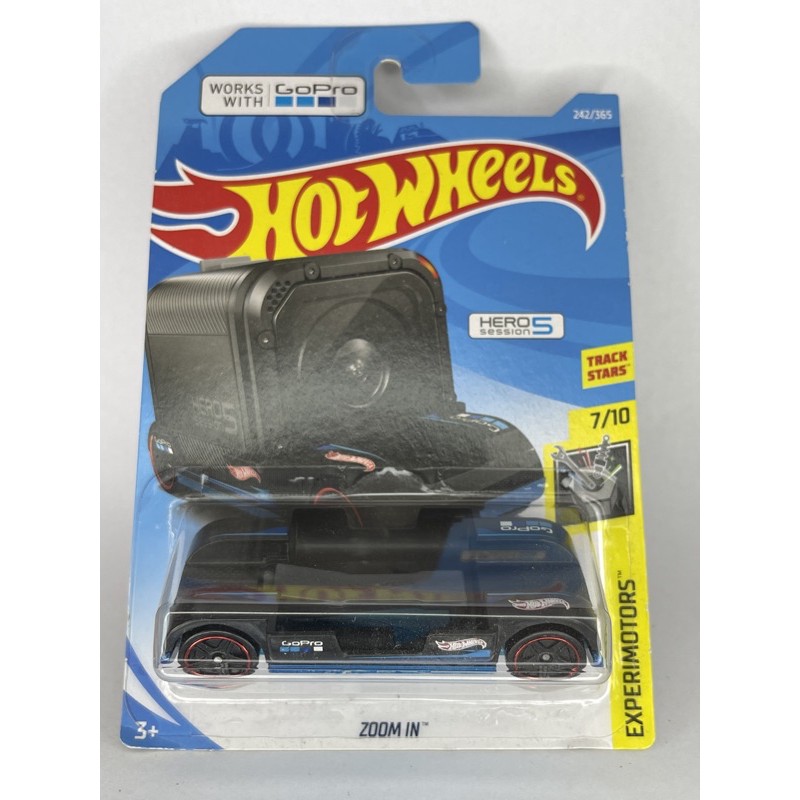 Hot Wheels Zoom In ( Go Pro Session Mount Black Toys Canera
