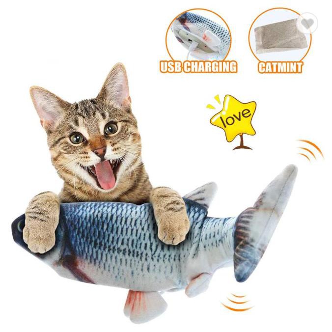 fake fish for cats