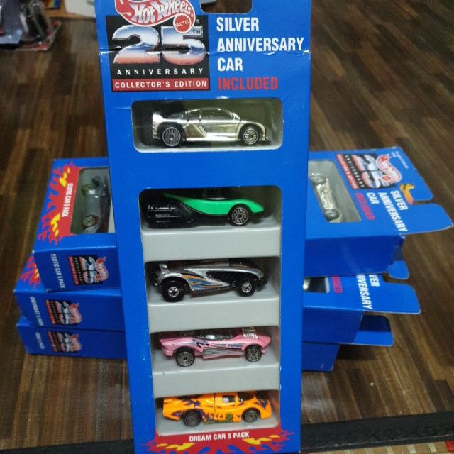 hot wheels 25th anniversary