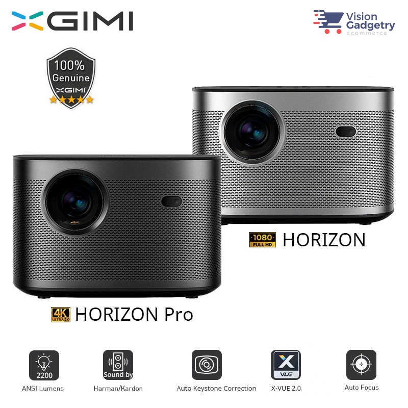 XGIMI HORIZON/ HORIZON PRO Portable Android TV Projector Harman Kardon 2200  ANSI Global Version XK03K