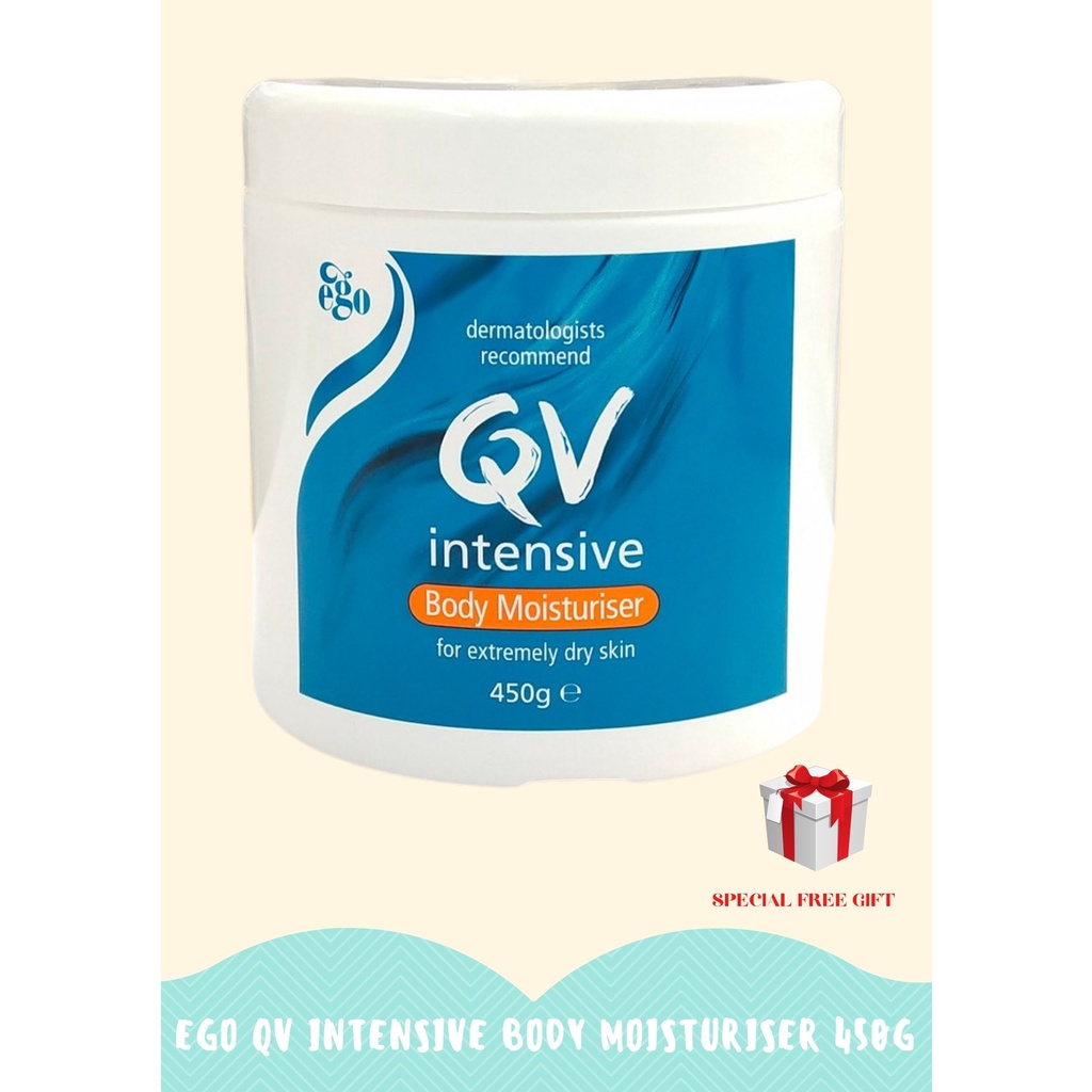 EGO QV INTENSIVE BODY MOISTURISER 450G ( EXP 11/2024 ) Shopee Malaysia