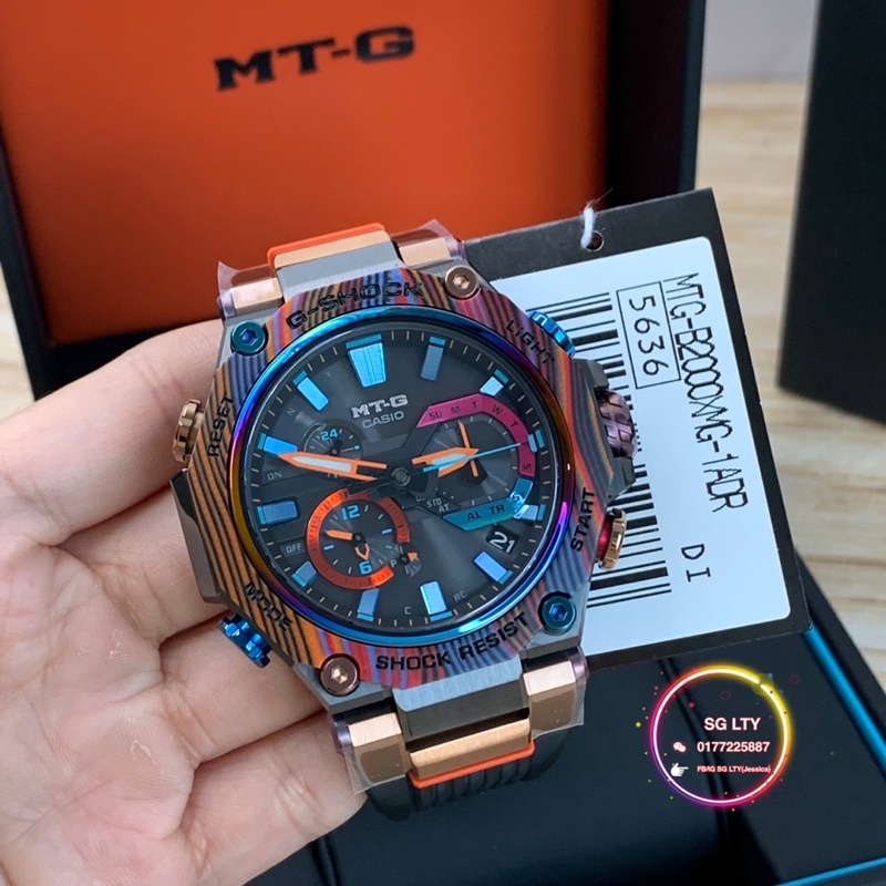Asia Set 100 Original Casio G Shock Mtg B00xmg 1a Multicolor Mystic Mountain Styling Shopee Malaysia