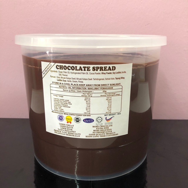 Chocolate Spread 5kg Shopee Malaysia