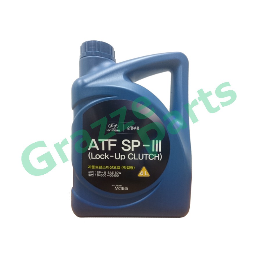 Kia / Hyundai ATF SP-III SP3 Auto Transmision Fluid 4 Litres | Shopee ...
