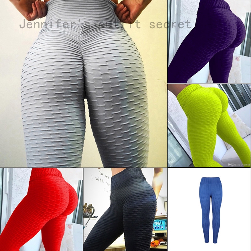 Jennifer S Outfit Secret Womens Yoga Gym Anti Cellulite Compression Leggings Push Up Fitness Trousers Gut Shopee Malaysia