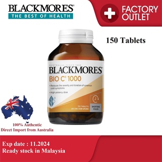 Blackmores Bio C 1000mg Vitamin C 150 tablets | Shopee Malaysia