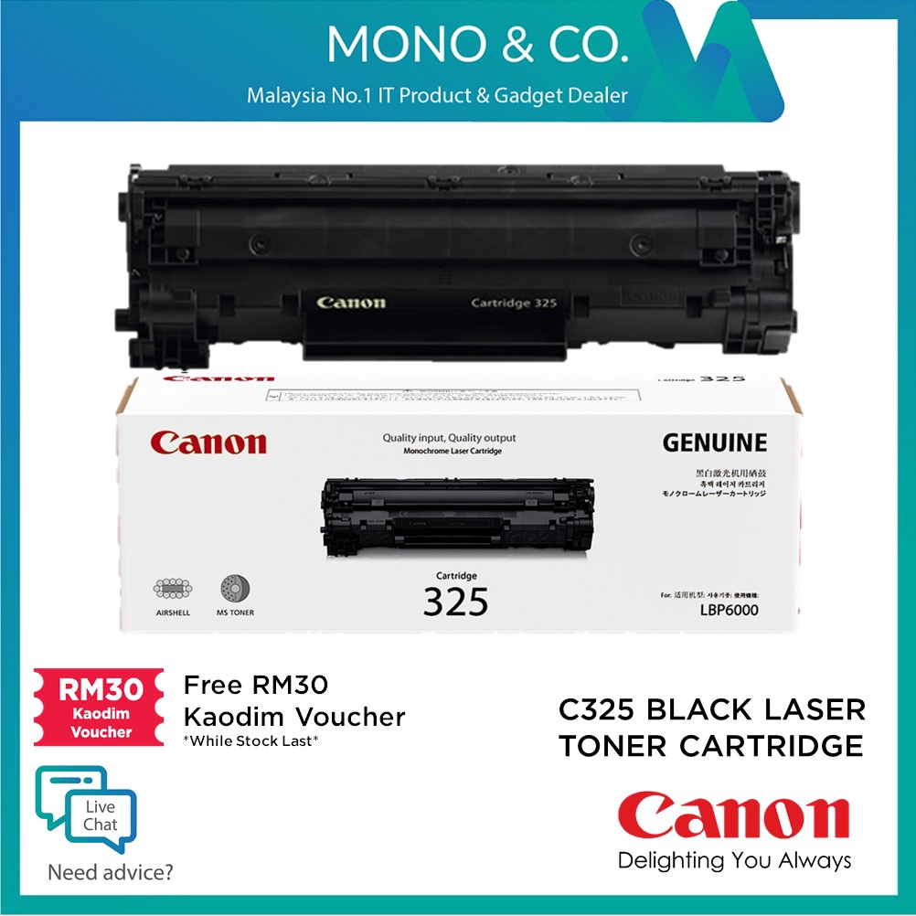 Canon Toner Cartridge 325 C325 Laser Printer Toner For ...