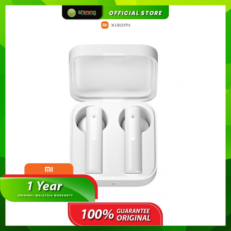 Mi True Wireless Earphones 2 Basic White | Shopee Malaysia