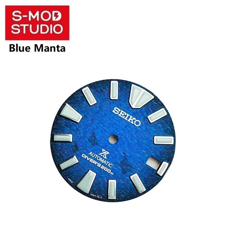 S-MOD Seiko Dial Samurai Manta Ray Save The Ocean Limited Edition Seiko Mod  | Shopee Malaysia