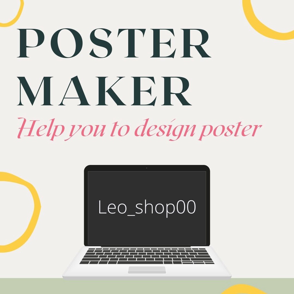 Educational Poster Maker Eposter Design Service Shopee Malaysia