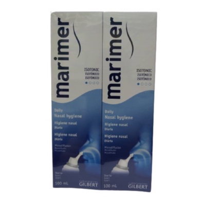 Marimer Nasal Spray 2x100ml - Adult ( Sterlised isotinic Sea Water ...