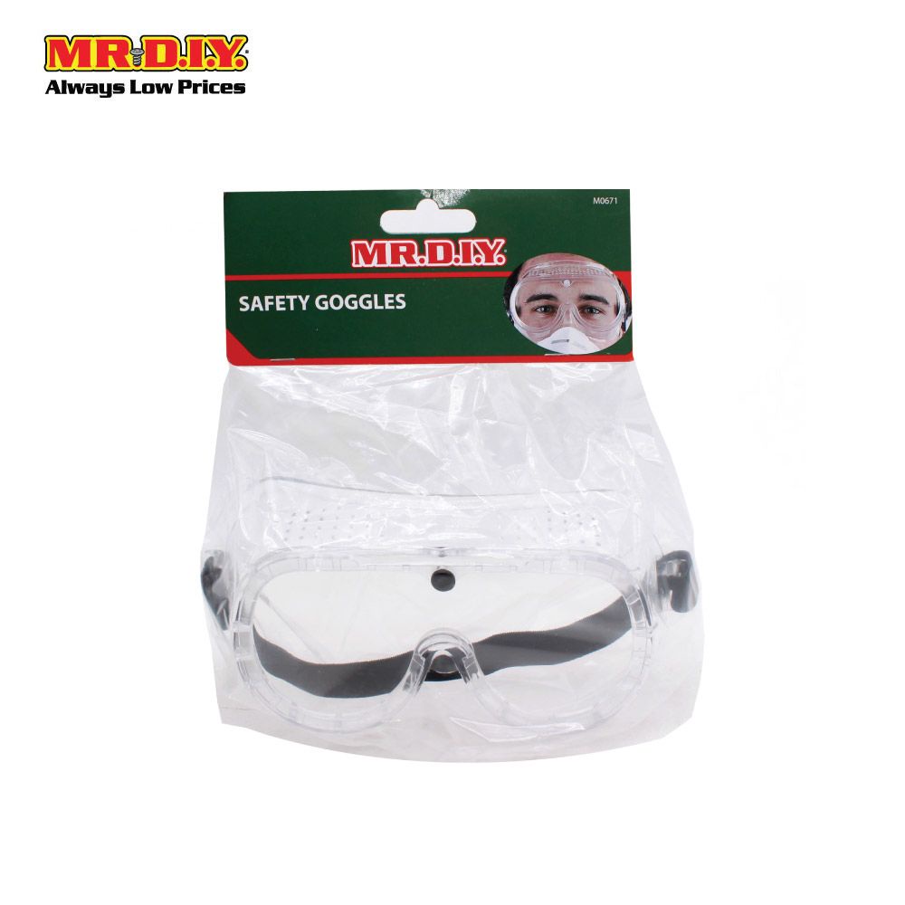 MR.DIY Safety GOGGLES M0671 Shopee Malaysia