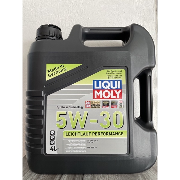 LIQUI MOLY Leichtlauf Performance 5W30 Engine Oil Shopee Malaysia