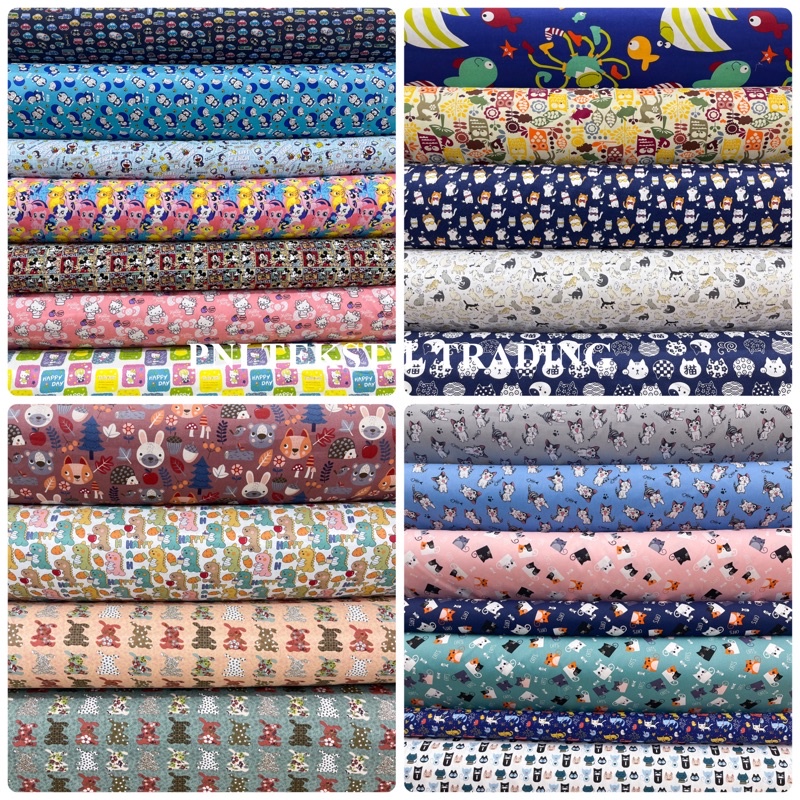 (CC-001-010Y) KAIN LANGSIR KANVAS BIDANG 60" / HEAVY COTTON FABRIC WIDTH 60" (Harga untuk 0.5 meter)