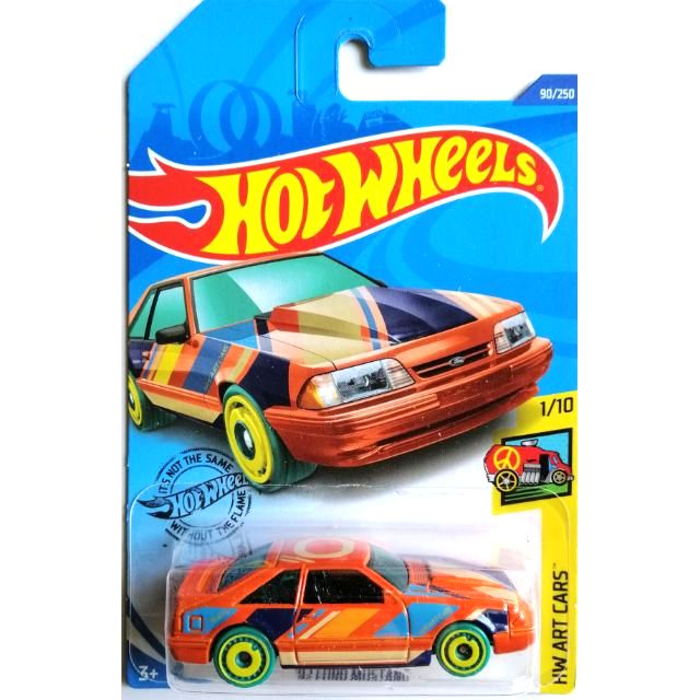 92 mustang hot wheels