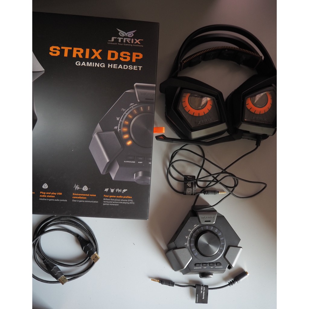 Asus Strix Dsp 7 1 Gaming Headset Shopee Malaysia