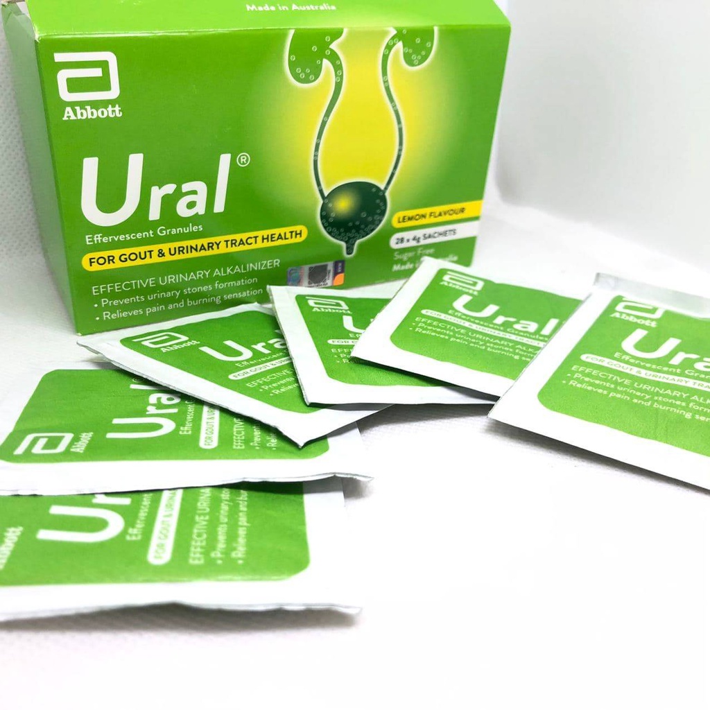 Ural Effervescent Granules Lemon Flavour Pelawas Kencing 10 Sachet Shopee Malaysia