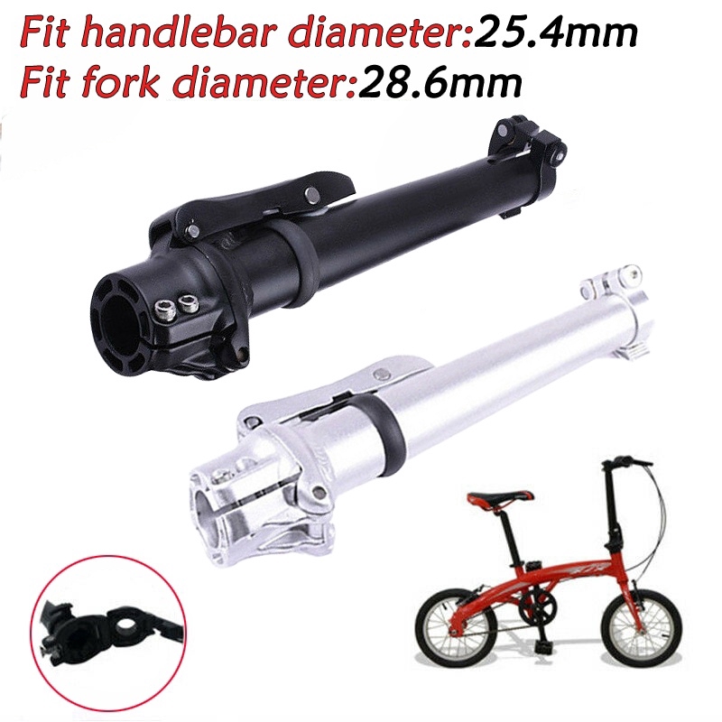 folding bike stem