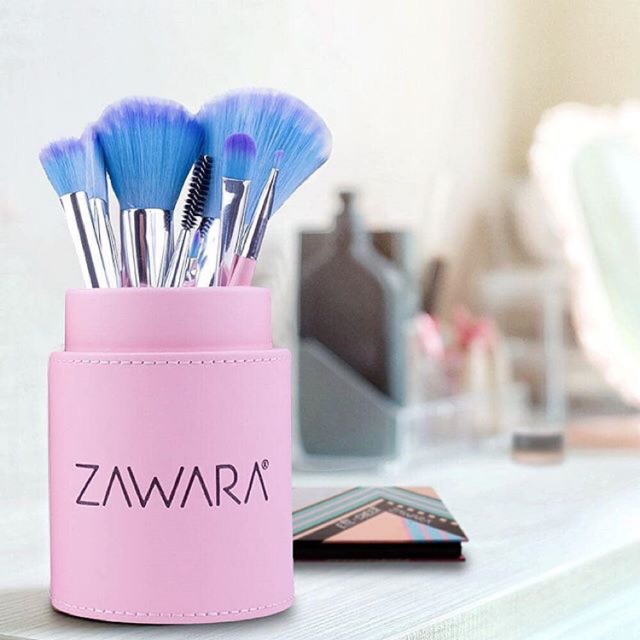 ZAWARA Brush Makeup Set Kit | Set Berus Makeup Lengkap HALAL