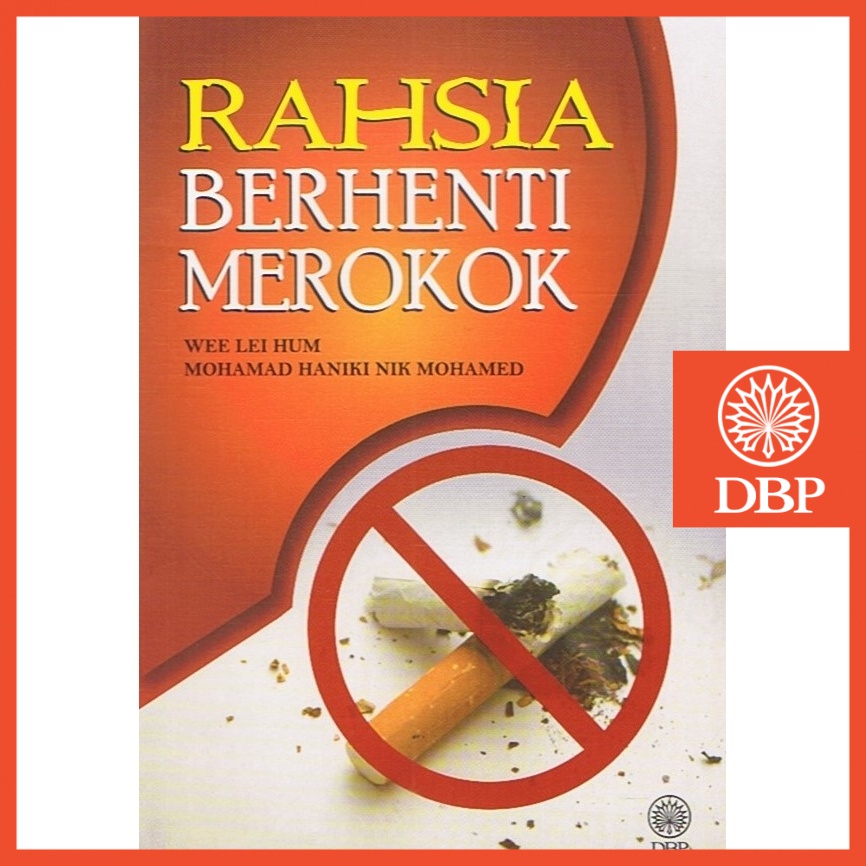 DBP: Rahsia Berhenti Merokok  Shopee Malaysia