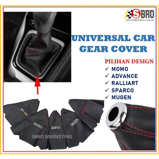 PVC Shift Lever Knob Boot Cover Shift Knob Collars Universal Car Gear