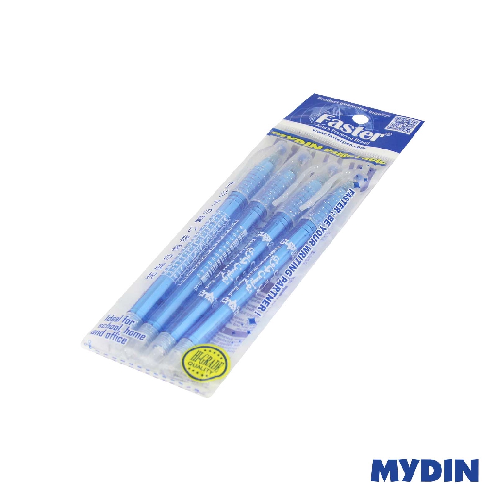 Faster CX444 Jawi Pen 4s 0.7mm Blue