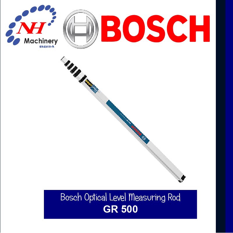 Bosch GR 500 Optical Level Measuring Rod Shopee Malaysia