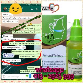 RAWAT TELINGA dgn Pencuci Telinga Permata Hijrah 20ml 