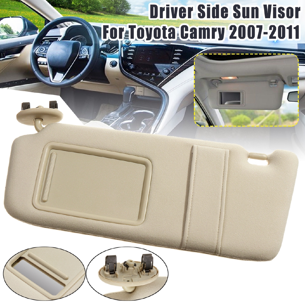 side sun visor for car