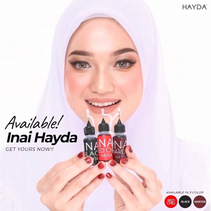 [NEW RELEASE] INAI HAYDA SCARF + FREE BUFFER-traditional inai organic