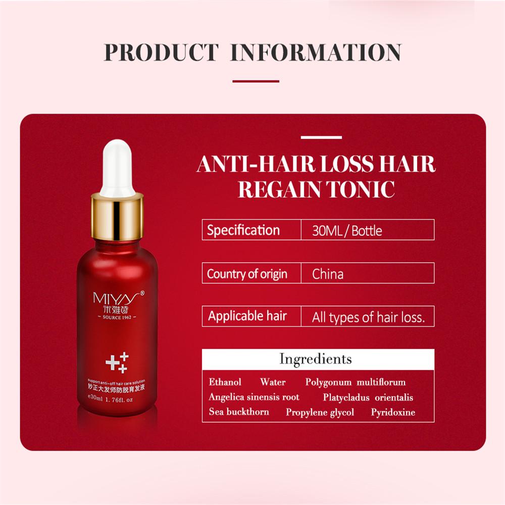 30ml MIYAS Miyn Raisiong Hair Growth Serum Essence Anti Loss Treatment  Natural Organic Herbal Extracts Strong Thick | Shopee Malaysia