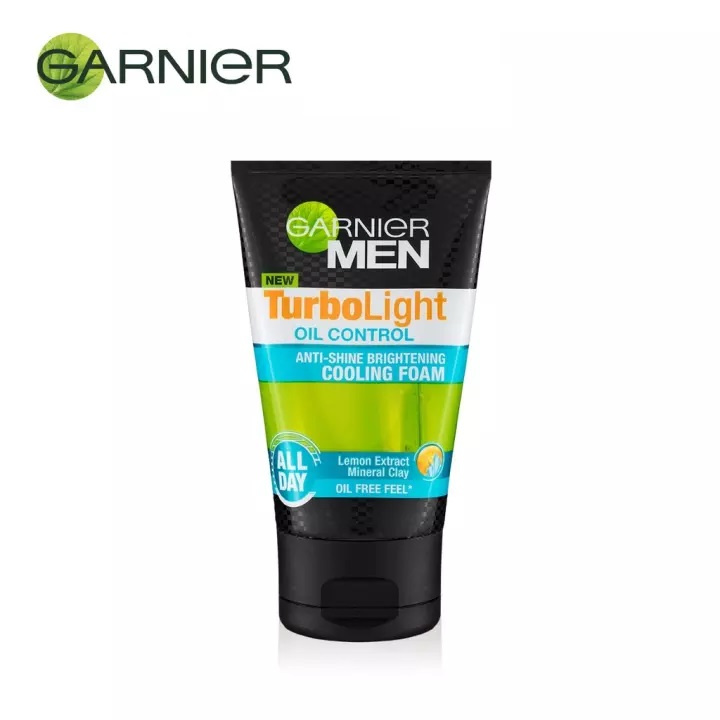 Garnier Men Oil Control Cooling Foam Face Wash 100ml