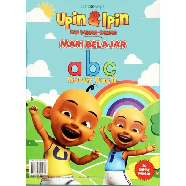 Buy Les Copaque Buku Aktiviti Upin Ipin Dan Kawan Kawan Mari Belajar Abc Abc Huruf Kecil Huruf Besar Seetracker Malaysia