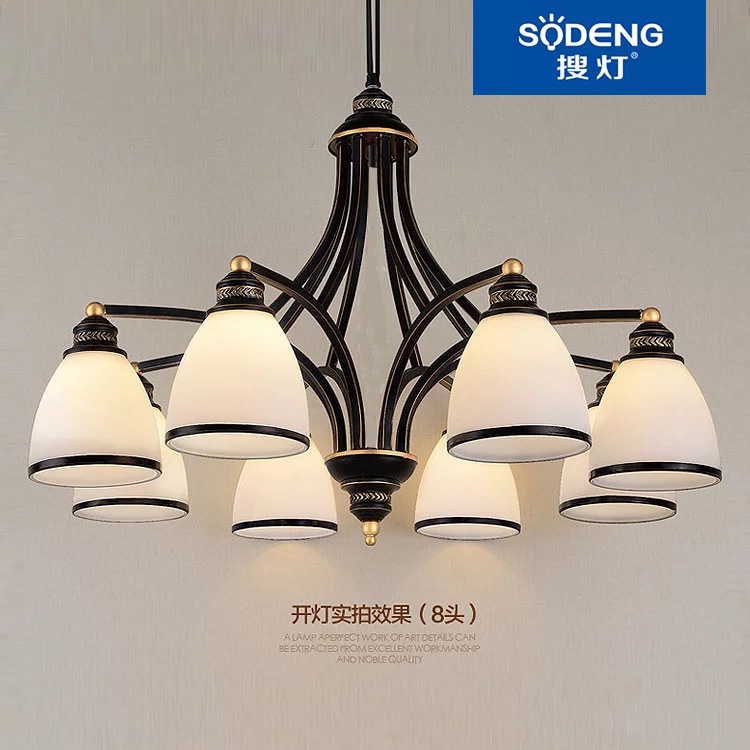 Search For Lights American Country Living Room Hall Chandelier