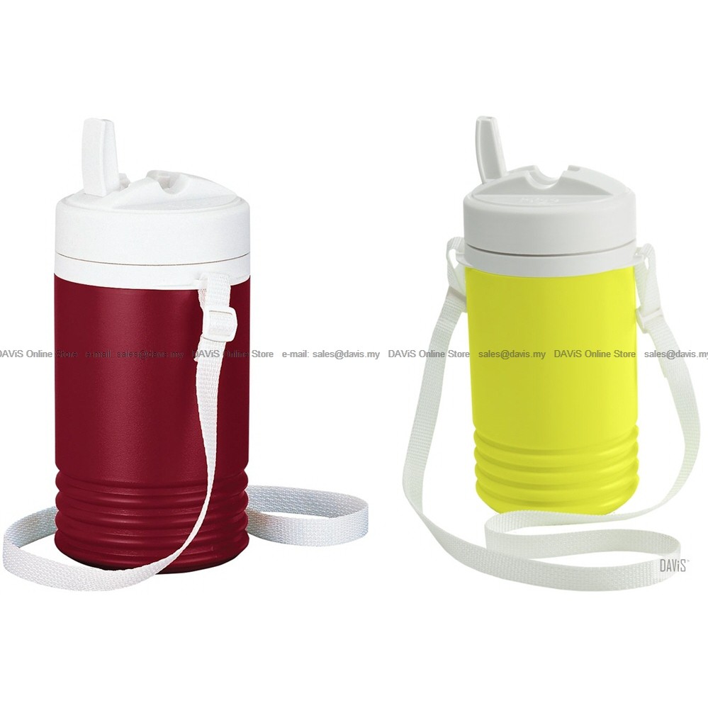 * Clearance Offer * IGLOO Legend 1 Quart Wide Mouth Cooler Water Bottle with Shoulder Strap