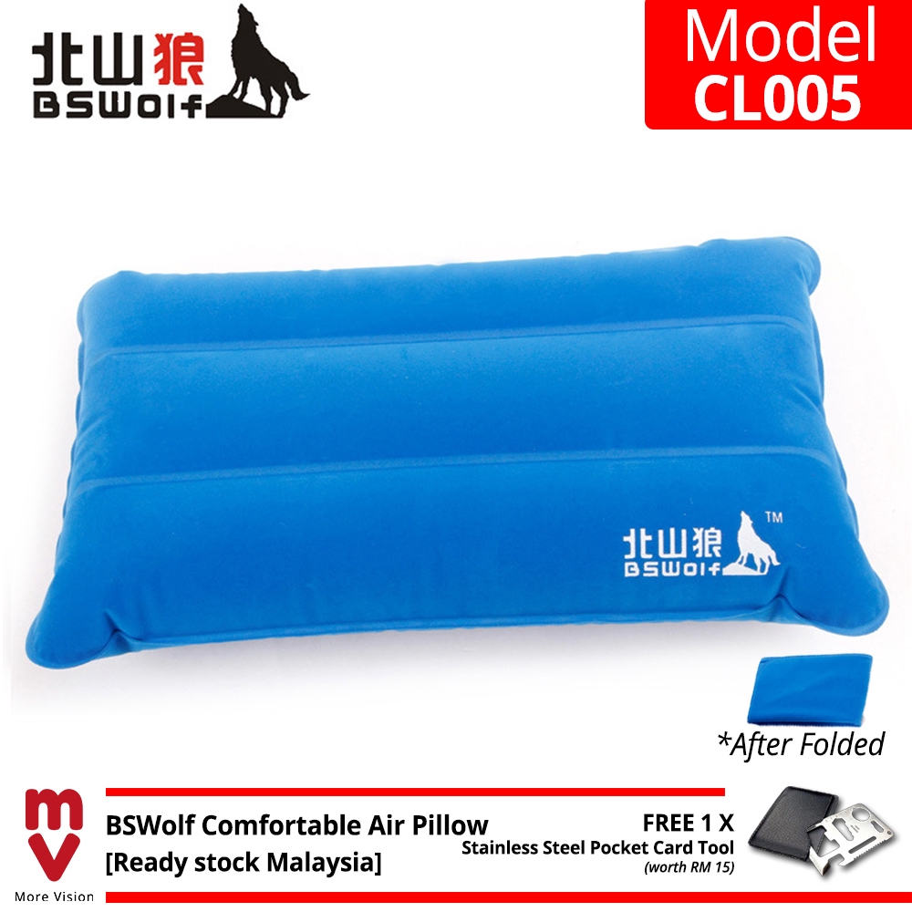 air pillow camping