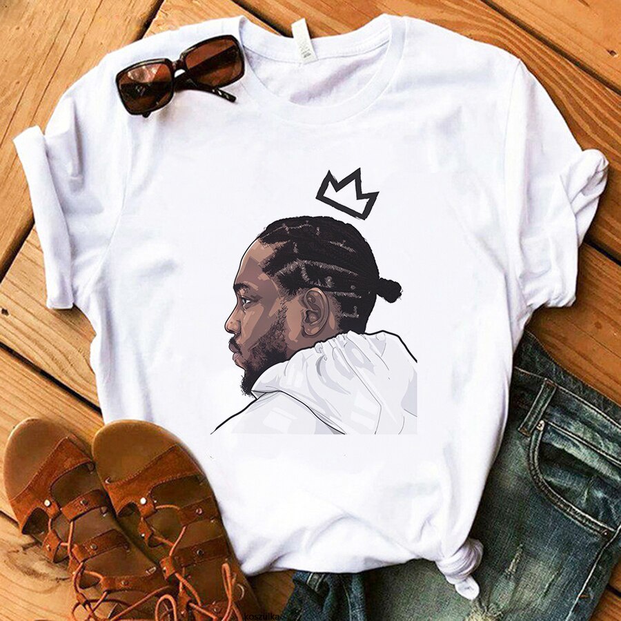 Camiseta De Anime Japons Kendrick Lamar Para Mujer Ropa De Manga Harajuku Esttica Grfica Moda De Verano Hiphop Cuello Redondo 2021 Shopee Malaysia