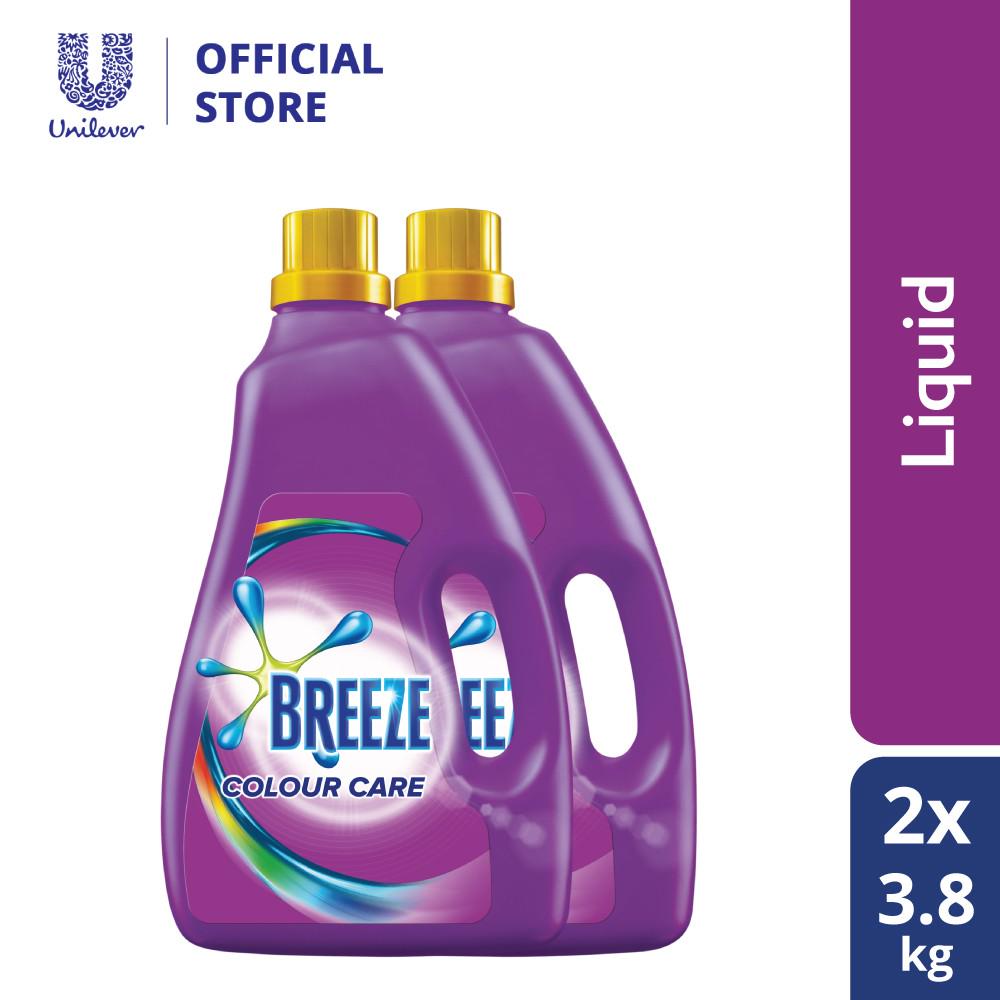 Breeze Detergent Liquid Colour Care (3.8kg x 2) Shopee Malaysia