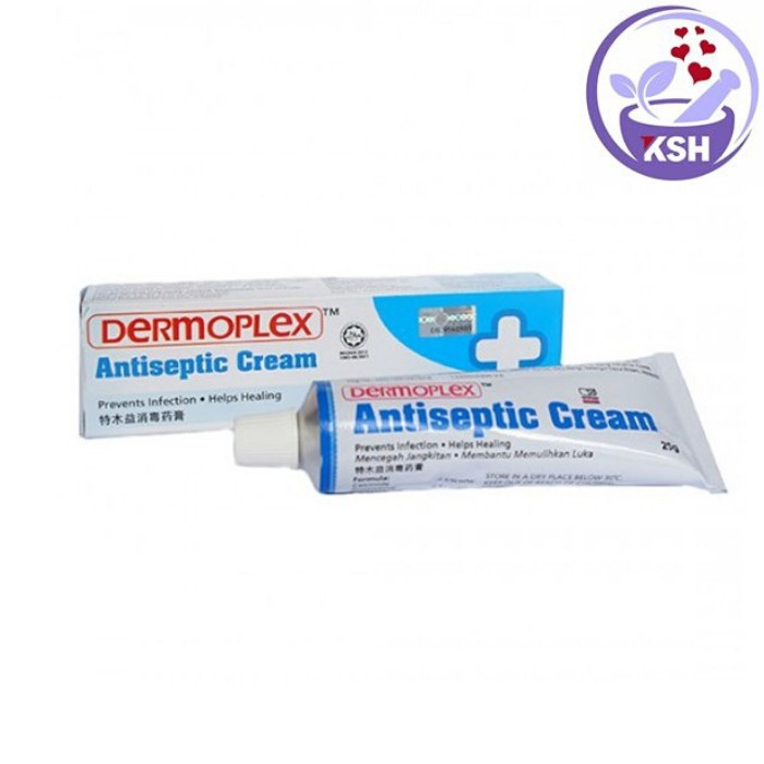 Dermoplex Antiseptic Cream 25g Shopee Malaysia