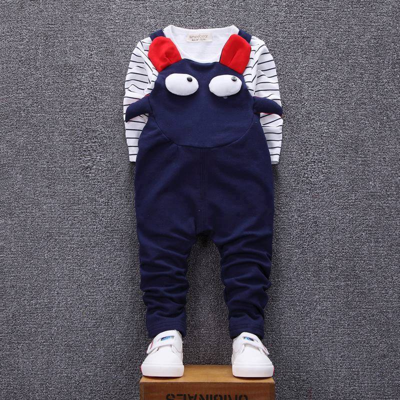 < READY STOCK> KOREAN BOYSET JUMPSUIT B855   BLUE