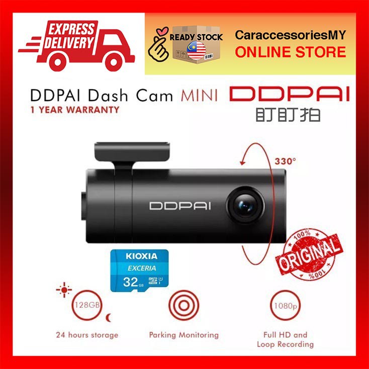 DDPai Dash Cam Mini 1080P HD Vehicle Drive Auto Video DVR Android Wifi Smart Connect Car Camera Recorder