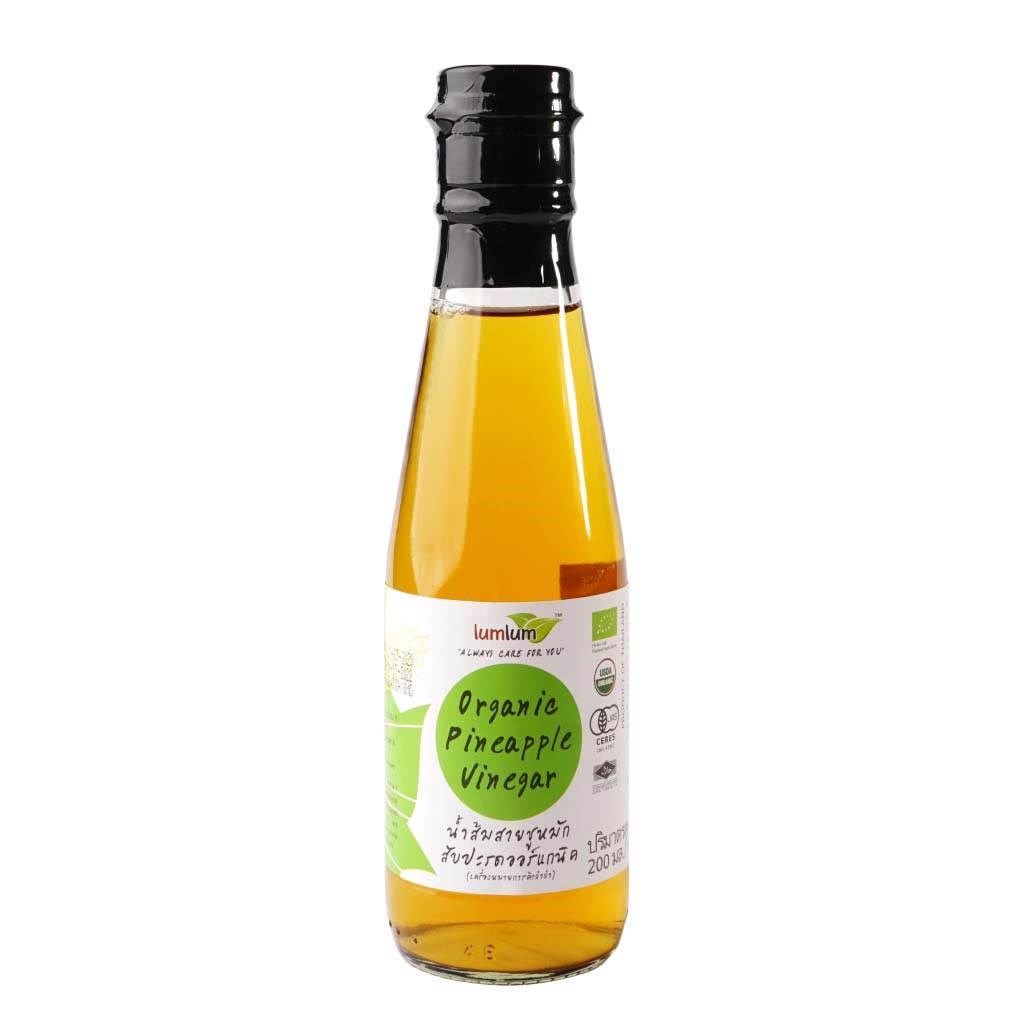 Lum Lum 100 organic pineapple vinegar 180ml Shopee Malaysia