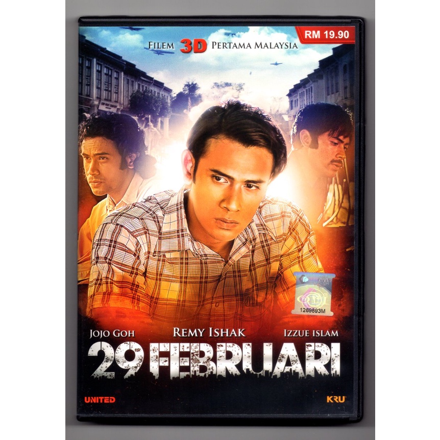 29 FEBRUARI : REMY ISHAK, IZZUE ISLAM, JOJO GOH (DVD ORIGINAL)