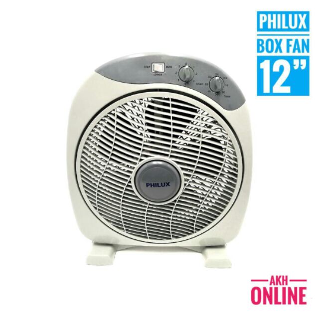 Kipas Meja 12''Kipas Kotak PHILUX BOX FAN 12" KIPAS KOTAK 12"KIPAS MEJA 12"  PL-12A.TABLE FAN 12"