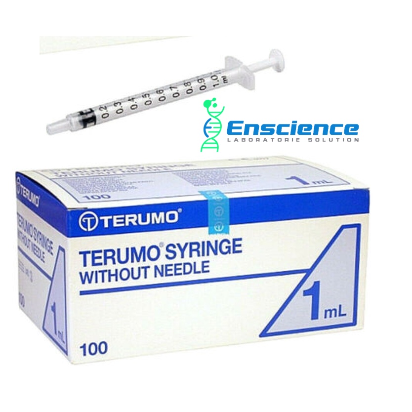 TERUMO 1mL Tuberculin Syringe, Slip Tip, Individual Wrapped, 100pcs/box ...