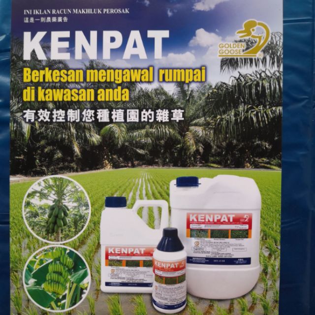 Kenpat 4l Glufosinate Ammonium 5 66 Racun Rumpai Herbicide Kebun Durian Shopee Malaysia