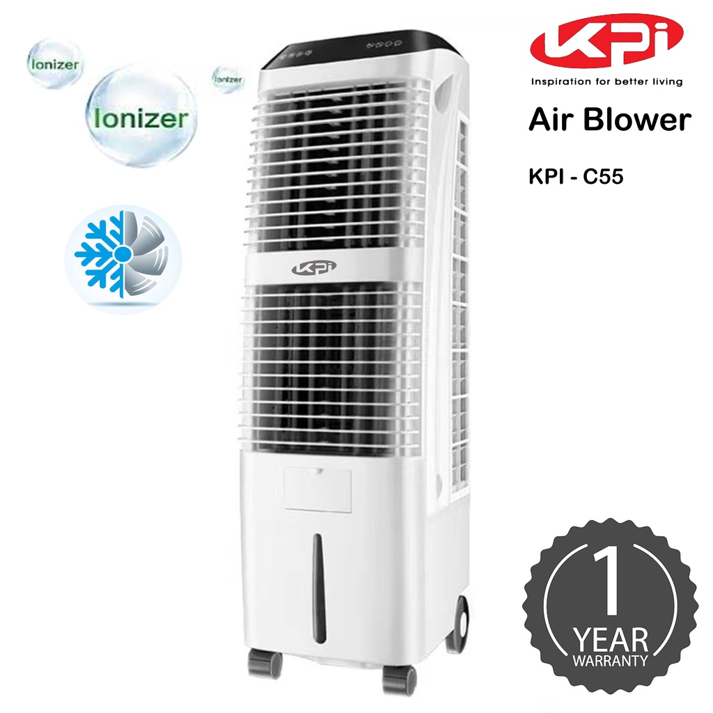 KPI Air Flow Air Cooler With Ionizer & Water Cooling System KPIC55