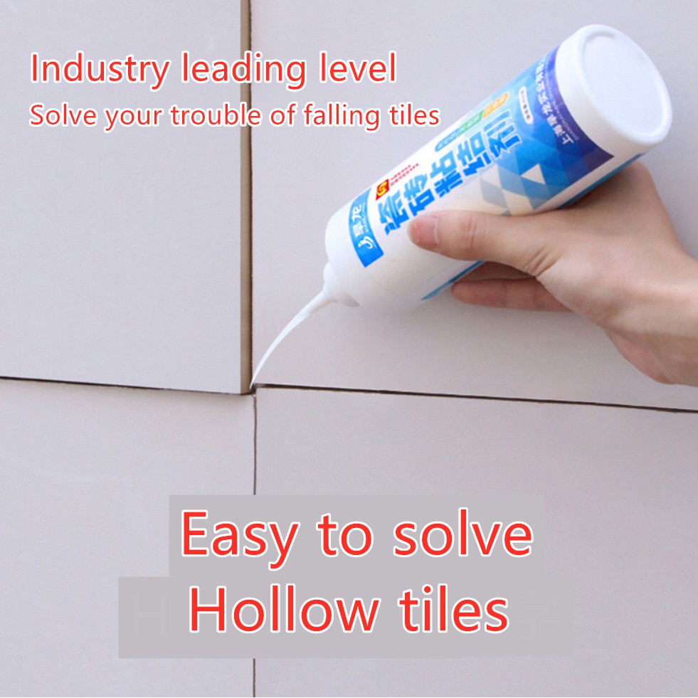 Tile adhesive strong adhesive floor tile hollow drum loose repair